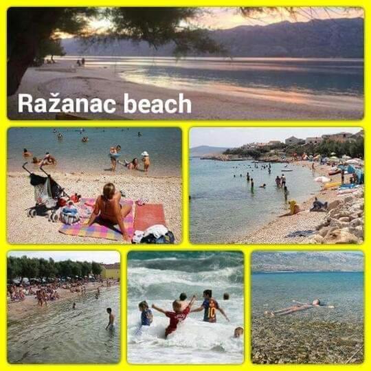 Apartman Sunset Ražanac Exteriör bild
